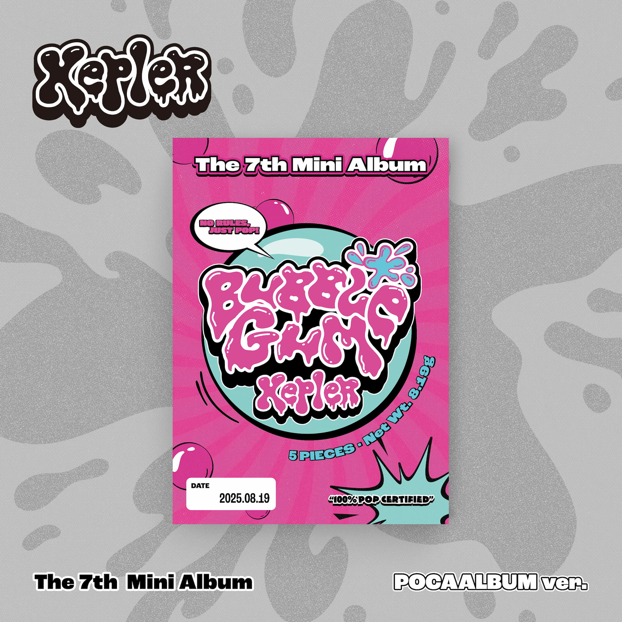Kep1er The 7th Mini Album [BUBBLE GUM] (POCAALBUM ver.) | MAKESTAR